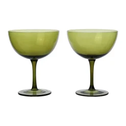 Host cocktail glass 24 cl 2-pack, Moss green