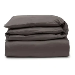 Hotel Cotton Sateen duvet cover 150x210 cm, Charcoal grey