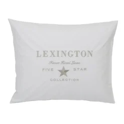 Hotel Embroidery pillowcase 50x60 cm, White-light beige