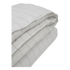 Hotel Light Flannel duvet cover 220x220 cm, White-light beige