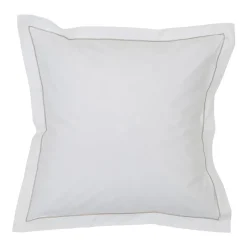 Hotel Percale pillowcase 65x65 cm, White-light beige