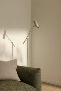 Hubble floor lamp, Red beige
