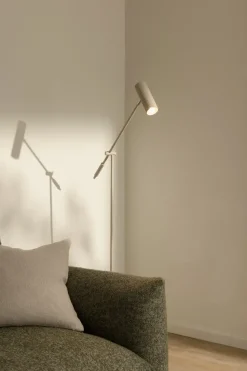 Hubble floor lamp, Red beige