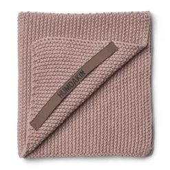 Humdakin Knitted dishcloth 28x28 cm, Latte