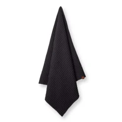 Humdakin Waffle towel 55x80 cm, Coal