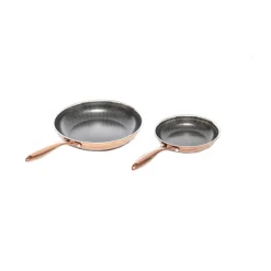 Hâws Santo frying pan set hybrid coating 2-piece, Rose Gold