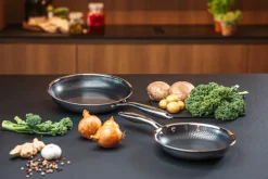 Hâws Santo hybrid coating frying pan set 2 pieces, Stainless steel