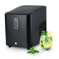ICM1-600 glacier ice cube machine, Black