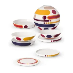 Iconic La Boule tableware set 7 pieces, Miami