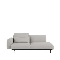 In Situ modul sofa 2-seat configuration 3, Clay 12-Black