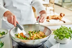 Industry 5 wok frying pan stainless steel 5-ply, Ø30 cm