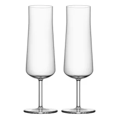 Informal champagne glass 22 cl 2-pack, Clear