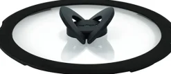 Ingenio glass lid Ø28 cm, Black