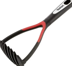 Ingenio potato press 32 cm, Black-red