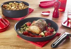 Ingenio Unlimited ON frying pan and saucepan set, 13 pieces
