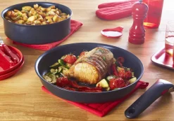Ingenio Unlimited saucepan set 4 pieces, Black