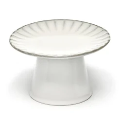 Inku cake plate S 15 cm, White
