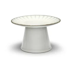 Inku cake plate S 15 cm, White