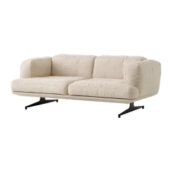 Inland AV22 sofa 2-seater, Clay 0011-warm black