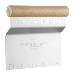 Innovative bench-top scraper 15 cm, Cream Gray