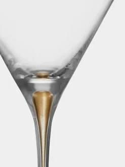 Intermezzo martini glass 25 cl 2-pack, Gold