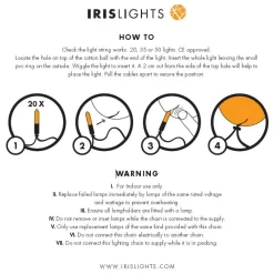 Irislights Greige, 35 balls