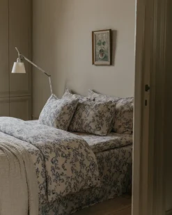 Jardim Muslin bed skirt, 160x200x53 cm