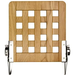 Jaxon folding chair grid squares, oak