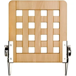 Jaxon folding chair grid squares, beech