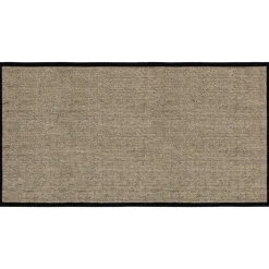 Jenny Sisal doormat nature-black, 80x150 cm