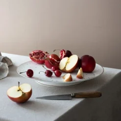 Julemorgen cake dish, white