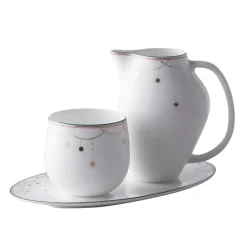 Julemorgen milk and sugar set, 1 set