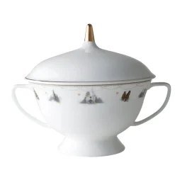 Julemorgen serving bowl, white