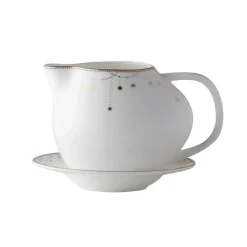 Julemorgen serving jug with bowl, White-multi