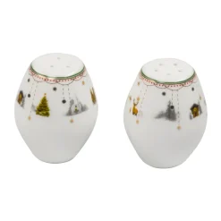 Julemorgen Story salt & pepper shaker 2 pieces, White