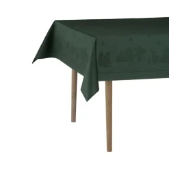 Julemorgen tablecloth, Green, 140x240 cm
