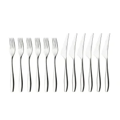 Julie BBQ cutlery 12 pieces, Stainless steel