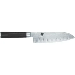 Kai Shun Classic santoku knife fluted blade, 18 cm