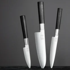 Kai Wasabi Black santoku knife, 16,5 cm