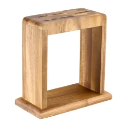 Kaira knife block 23.4 cm, Acacia wood