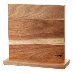 Kaya knifes holder 22x22 cm, Acacia