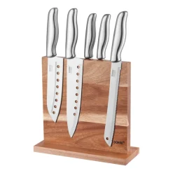 Kaya knifes holder 22x22 cm, Acacia