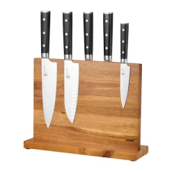 Kaya XL knife block, Acacia wood