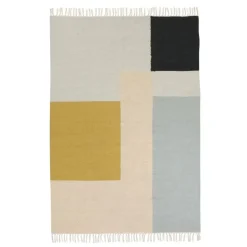 Kelim rug 140x200 cm, squares