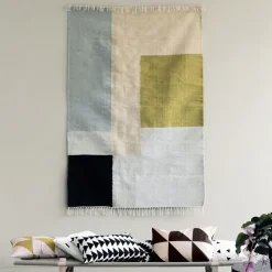 Kelim rug 140x200 cm, squares