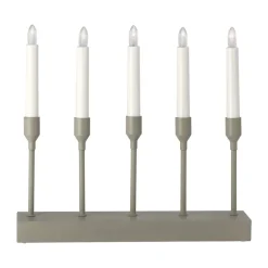 Kindle portable advent candlestick 30 cm, Beige