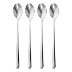 Kingham Bright latte spoon 4-pack, Stainless steel