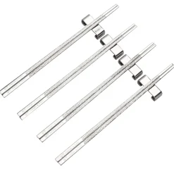 Kito Chopsticks 4-pack, Silver