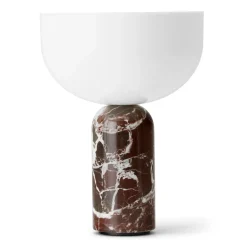 Kizu portable table lamp, Rosso Levanto