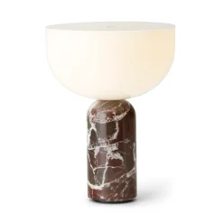 Kizu portable table lamp, Rosso Levanto